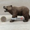 Schleich - 14685 bzw. WWF 17055 Grizzlybär (Fähnchen)