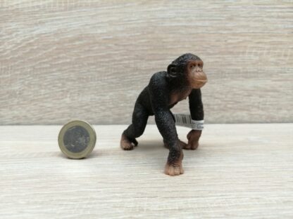 Schleich - 14817 bzw. WWF 17058 Schimpansen Männchen (Fähnchen)