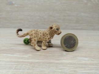 Schleich - 14399 Leopardenjunges (Fähnchen-Sammler)