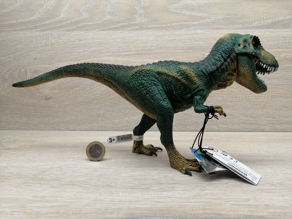 klein"#Schleich-NEU mit Fähnchen-NEW with tag!! 14545-"Tyrannosaurus Rex 