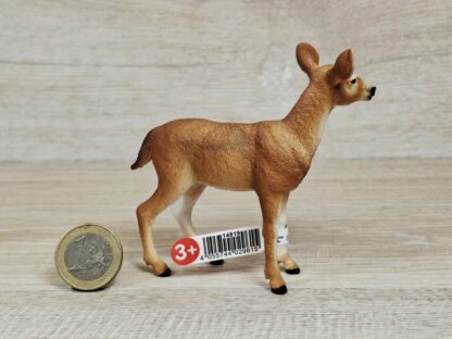 Schleich – 14819 Weißwedelkuh (Fähnchen) – Bild 2