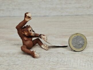 Schleich - 14776 Orang-Utan Junges (Fähnchen-Sammler)