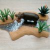 Schleich – 42255 Wasserlauf (RAR) + extra Flusspferd