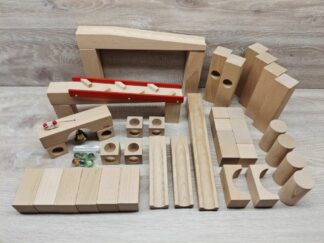 HABA - Kugelbahn - 1136 Große Grundpackung [Kugelbahn-Bausatz]