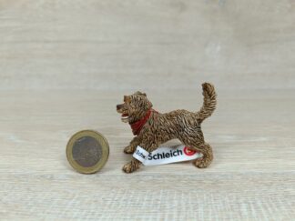 Schleich - 16818 Mischlingshund, spielend (Fähnchen - Sammler)`