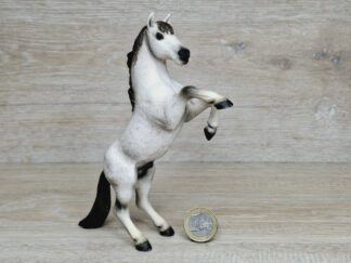 Schleich - 13621 Mustang Hengst, weiß, steigend