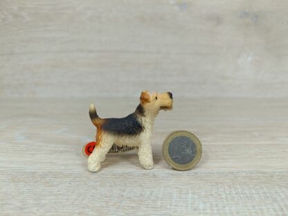 Schleich - 16338 Foxterrier (Fähnchen - Sammler)´