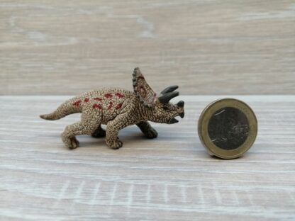 Schleich - 14534 Triceratops, Mini [braun/rot] --- 2015 Nr 6/8