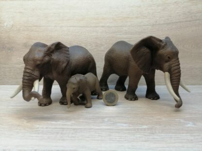 Schleich - Afrikanische Elefanten Familie komplett #1