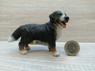 Schleich - 16339 Berner Sennenhund, stehend (Fähnchen - Sammler)
