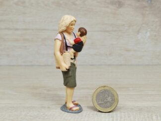 Schleich – 13437 Mutter mit Kind [in Trage] (RAR)