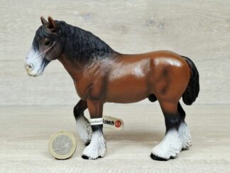 Schleich - 13247 Shire Wallach (Fähnchen - Sammler)´