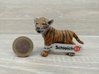 Schleich - 14371 Tiger Junges, stehend (Fähnchen - Sammler)