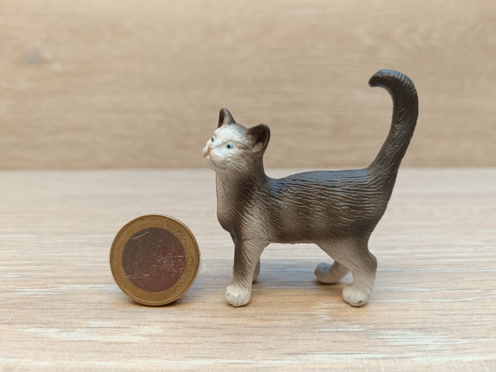 Schleich - 13122 Katze grau