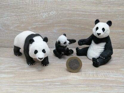 Schleich - Großer Panda Familie komplett