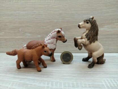 Schleich – Mini Shetty Familie komplett