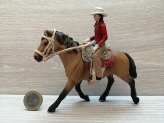 Schleich – 42112 Westernreiterin (mit Pferd)