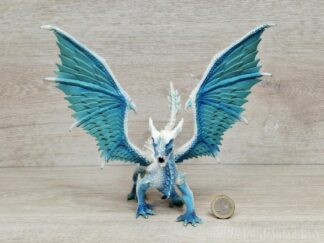 Schleich - 70541 Drache Eis-Stürmer (RAR) (Fähnchen - Sammler)