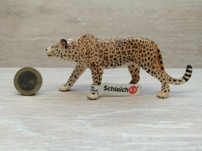 Schleich - 14748 Leopard (Fähnchen - Sammler)