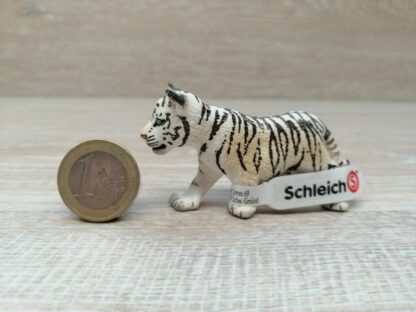 Schleich - 14732 Tigerjunges, weiß (Fähnchen)