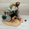 Schleich – 42256 Playset Höhle (RAR) + 2 extra Tiere