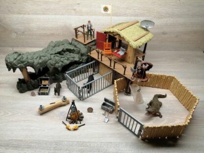 Schleich – 42350 Dschungel Forschungsstation Croko