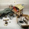 Schleich – 42350 Dschungel Forschungsstation Croko + 2 Extras