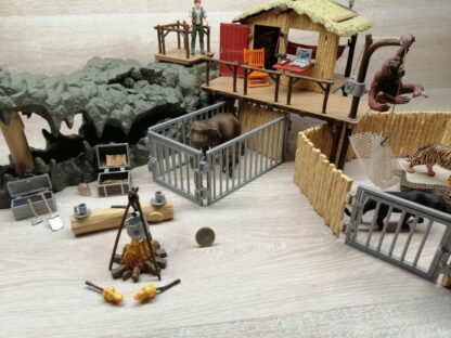 Schleich – 42350 Dschungel Forschungsstation Croko + 2 Extras – Bild 13