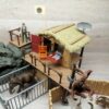 Schleich – 42350 Dschungel Forschungsstation Croko + 2 Extras – Bild 2
