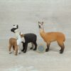 Schleich - Alpaka Familie komplett (RAR)