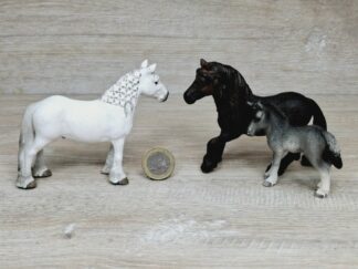 Schleich - Fell Pony Familie komplett