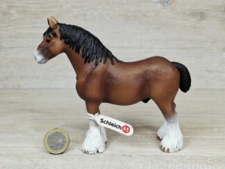 Schleich – 13670 Clydesdale Wallach (Fähnchen - Sammler)´