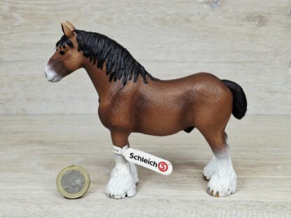 Schleich – 13670 Clydesdale Wallach (Fähnchen - Sammler)´