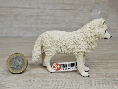 Schleich - 14742 Arktischer Wolf (Fähnchen - Sammler)´ – Bild 2