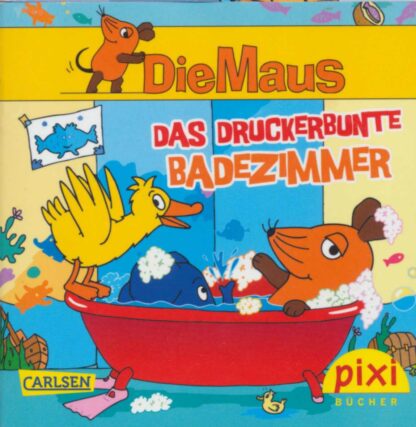 Carlsen - Die Maus - Das Druckerbunte Badezimmer