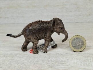 Schleich - 14755 Asiatisches Elefantenbaby (Fähnchen - Sammler)´