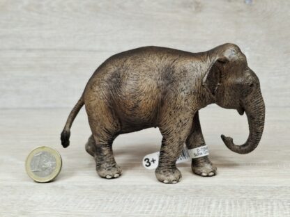 Schleich - 14753 bzw. [Treuefigur] 17001 Asiatische Elefantenkuh (Fähnchen)` – Bild 2