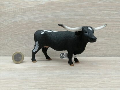 Schleich - 13865 Texas Longhorn Kuh (Fähnchen - Sammler)´