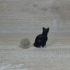 Schleich - 13123 Katze, sitzend (schwarz) – Bild 2