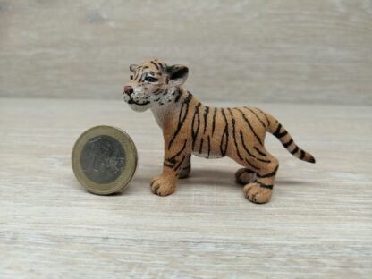 Schleich - 14371 Tiger Junges, stehend (rot)
