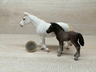 Schleich – 42423 Pony Stute mit Fohlen