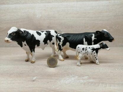 Schleich – Schwarzbunt Rinder Familie #2