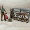 Schleich – 42427 Falle mit Ranger (mit Jaguar) (RAR)