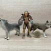 Schleich - 41800 Scenery Pack Gregis (mit Wolf heulend und stehend)