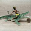 Schleich - 70444 Kenjok (mit Krokodil) (RAR)