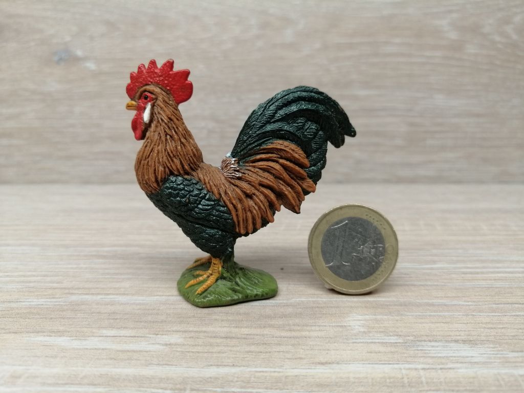 SCHLEICH Hahn – Detailgetreue Farmwelt-Figur Für Kinder Ab 3 Jahren – Pädagogisch Wertvoll & Robust
