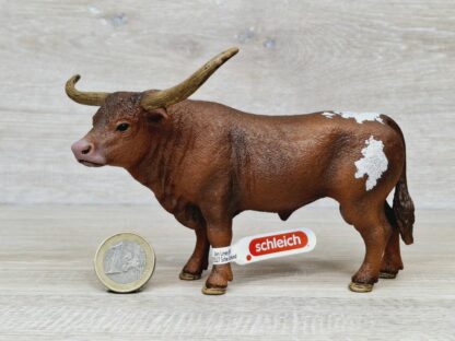 Schleich - 13866 Texas Longhorn Bulle (Fähnchen)