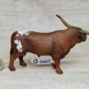 Schleich - 13866 Texas Longhorn Bulle (Fähnchen) – Bild 3