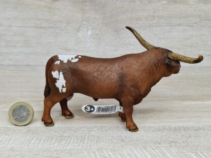 Schleich - 13866 Texas Longhorn Bulle (Fähnchen) – Bild 3