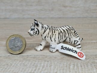 Schleich - 14732 Tigerjunges, weiß (Fähnchen)